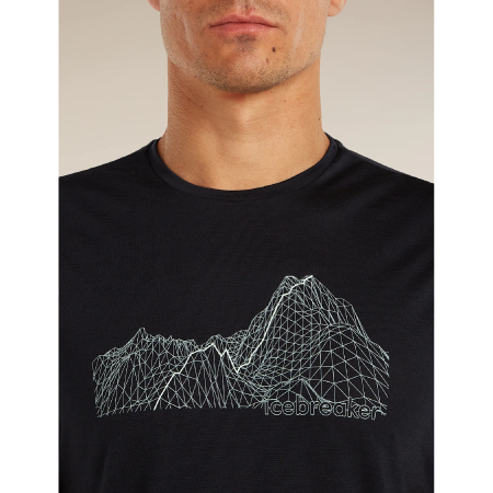 Pánské funkční triko Icebreaker Merino Blend 125 Cool-Lite™ Sphere SS Tee Beta