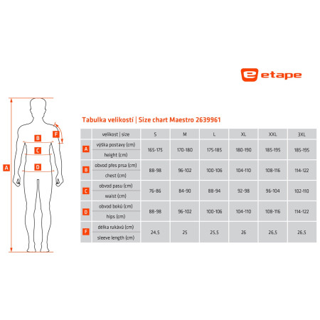 Pánský cyklistický dres Etape Maestro