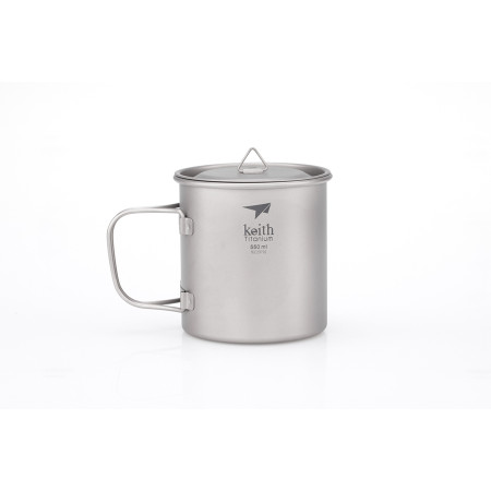 Hrnek Keith Titanium Single-Wall Titanium Mug 550 ml
