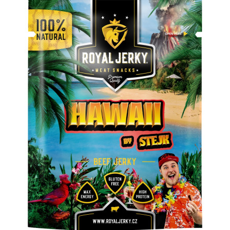 Sušené maso Royal Jerky Beef Hawaii By Stejk 9x22g