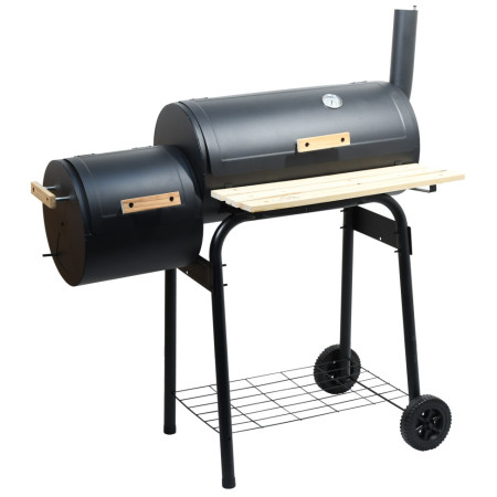 Gril na dřevěné uhlí Cattara Smokie s udírnou