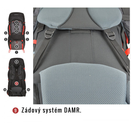 Batoh Husky Samont 70+10