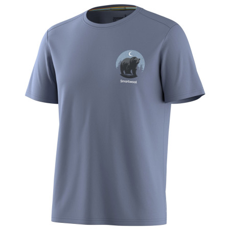 Pánské funkční triko Smartwool Men's Lunar Bear Active Short Sleeve Graphic Tee