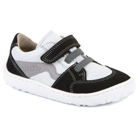Dětské tenisky Froddo Barefoot river White/Black