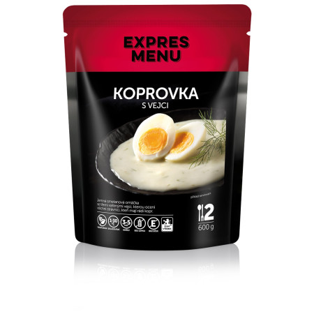 Hotové jídlo Expres menu Koprovka s vejci (2 porce)