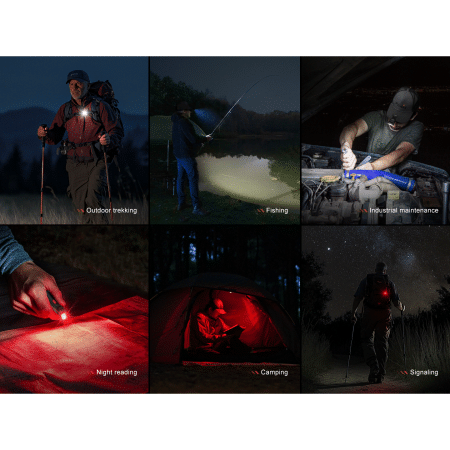 Kapesní baterka Fenix SW05R-RED