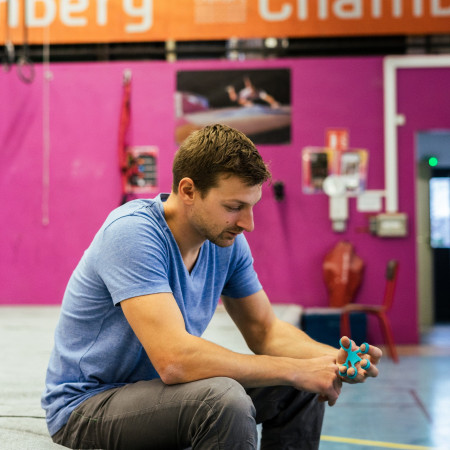 Posilovací pomůcka YY VERTICAL Alien blue medium