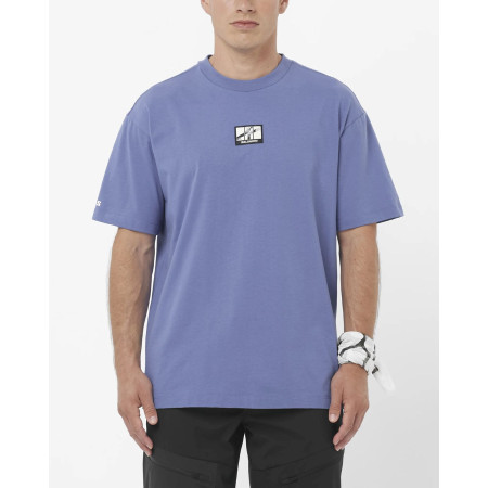Pánské triko Salomon Wild Rays Label SS Tee