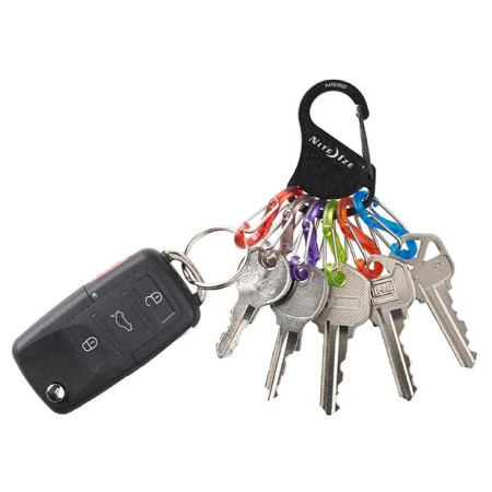 Klíčenka Nite Ize Keyrack S-biner