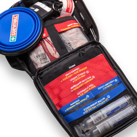 Cestovní lékárnička Survival First Aid Kit - Pet