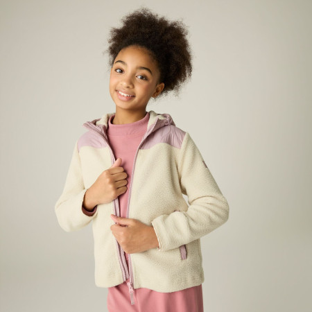 Dětská mikina Regatta Myla Hybrid Jacket PowLilVan