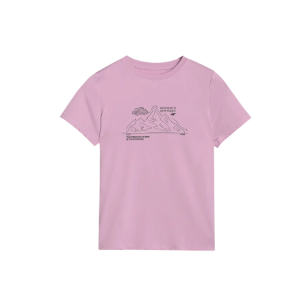 Dětské triko 4F Tshirt Fnk F1199 Light Pink