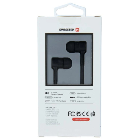 Sluchátka Swissten EARBUDS RAINBOW YS-D2