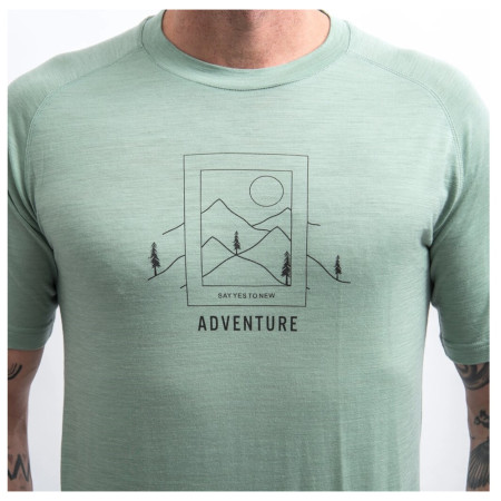 Pánské funkční triko Sensor Merino Air Say Yes kr. rukáv