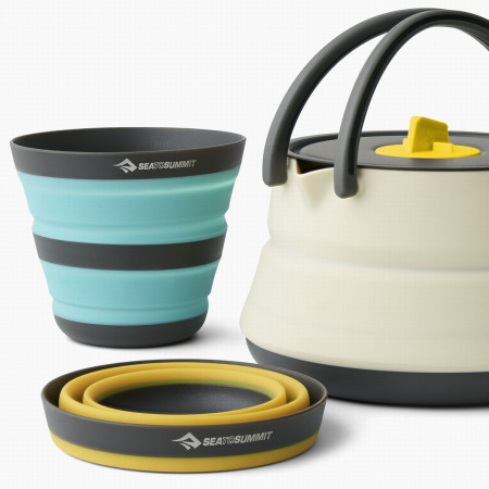 Sada nádobí Sea to Summit Frontier UL Collapsible Kettle Cook Set 2P 3 Piece
