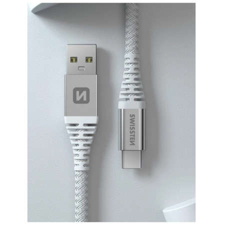 Kabel Swissten Kevlar USB / USB-C 1,5 m