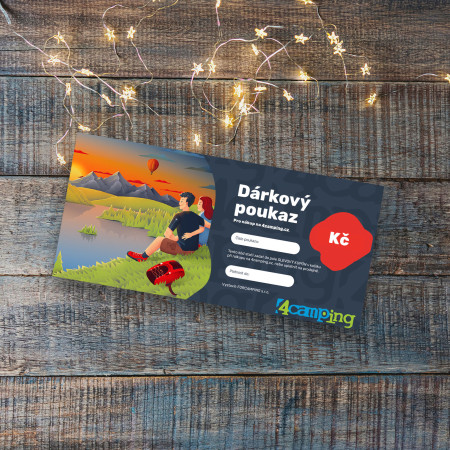 Voucher 4camping Tištěný dárkový poukaz