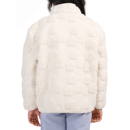 Dětská mikina 4F Fleece F494 Off White