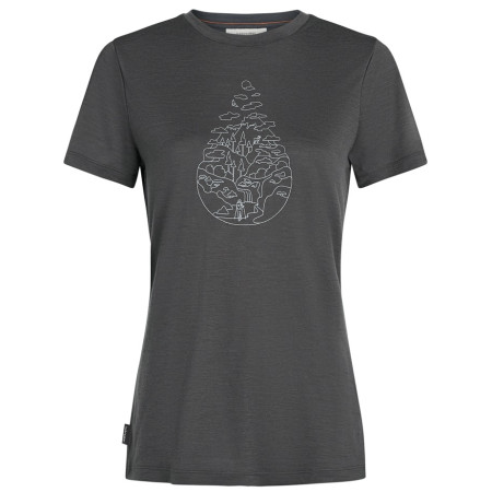 Dámské triko Icebreaker Women Merino 150 Tech Lite SS Tee Hike Path
