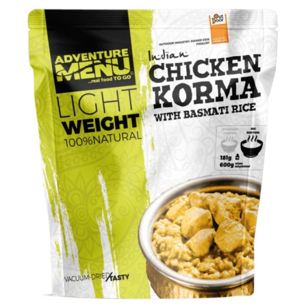 Adventure Menu Lightweight Kuře Korma s rýží basmati 600 g