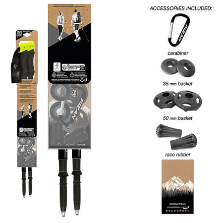 Trekové hole Fizan Compact Pro