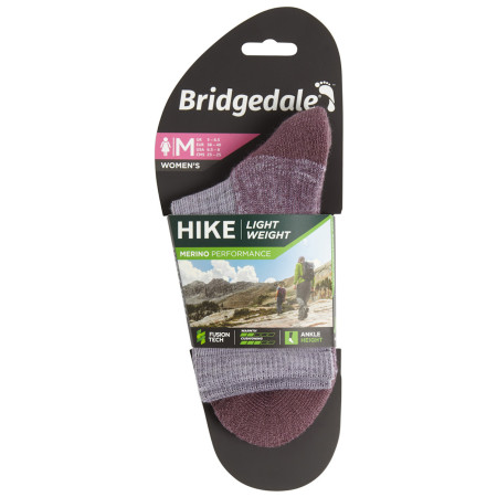 Dámské ponožky Bridgedale Hike Lightweight MP Ankle