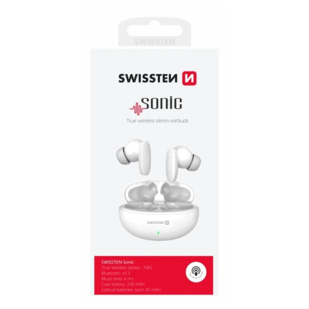 Bezdrátová sluchátka Swissten Sonic