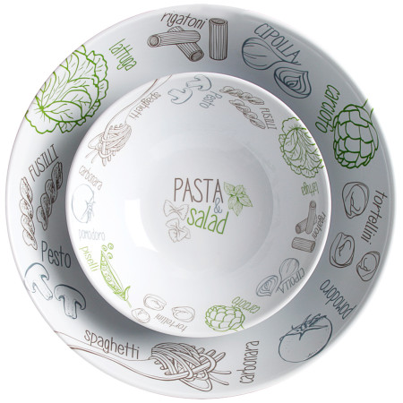 4camping.cz - Sada misek Brunner Pasta&Salad Bowl Set bílá