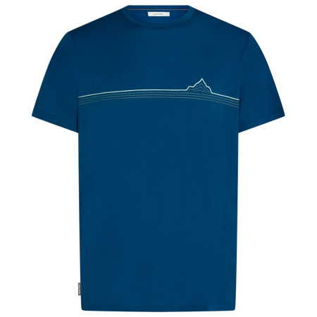 Pánské triko Icebreaker Men Merino 150 Tech Lite SS Tee Range Stripes