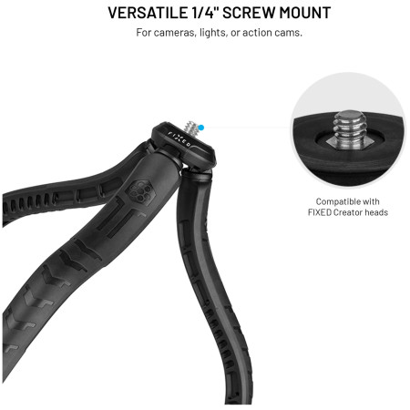 Stativ FIXED Creator Flexible Tripod with 1/4" phone holder (works with MagSafe)