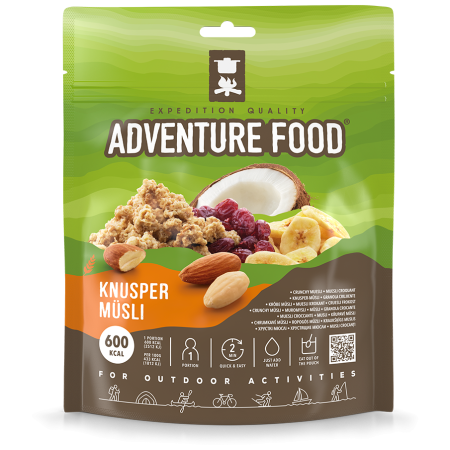 Hotové jídlo Adventure Food Křupavé Müsli 138g