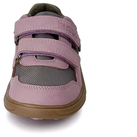 Dětské celoroční barefoot boty Bugga Safi Pink