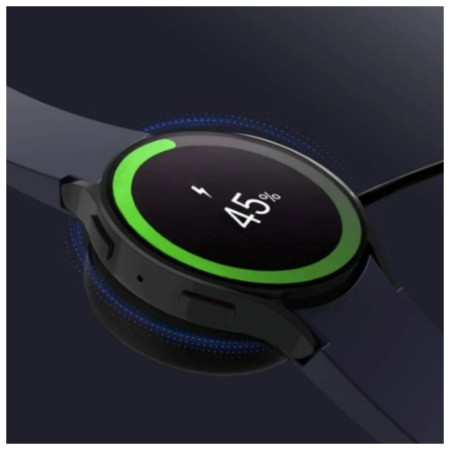 Nabíjecí a datový kabel Swissten Wireless magnetic charging cable 2in1 for Samsung Watch + USB-C 1,2 m