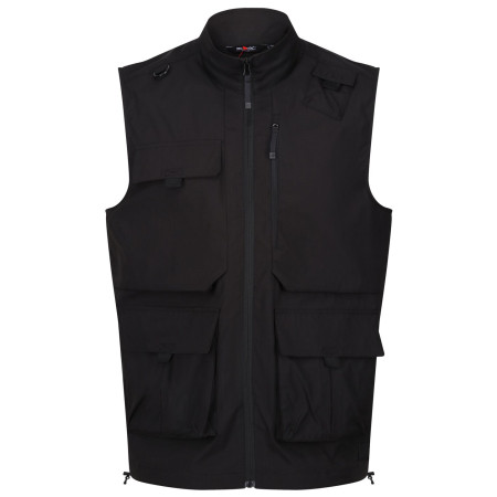 Pánská vesta Regatta Travel Light Packaway B/W