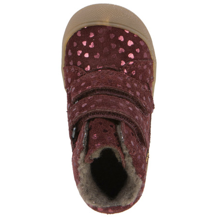 Dětské zimní boty Froddo Ollie Wool Tex Bordeaux