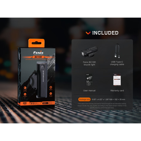 Přední světlo Fenix BC15R