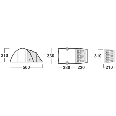 Stan rodinný Husky Boston 5
