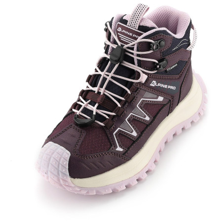 Dětské trekové kotníkové boty Alpine Pro Atego Purple
