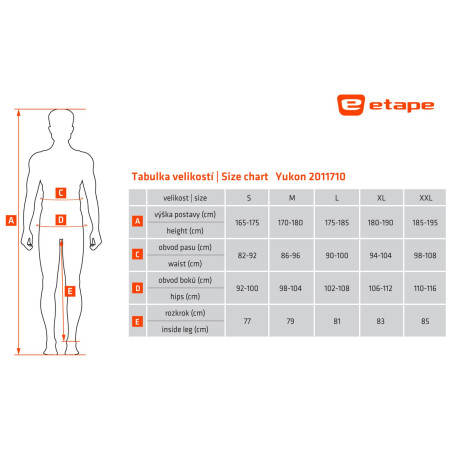 Pánské kalhoty Etape Yukon