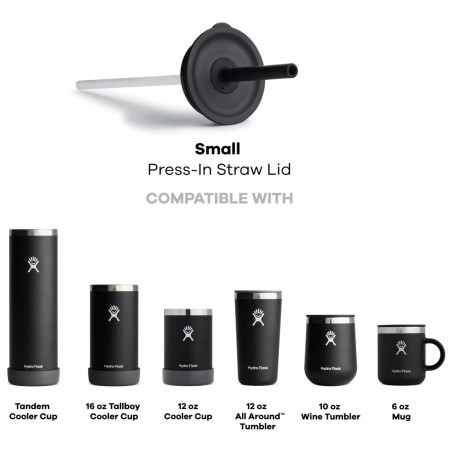 Náhradní uzávěr Hydro Flask Small Press-In Straw Lid