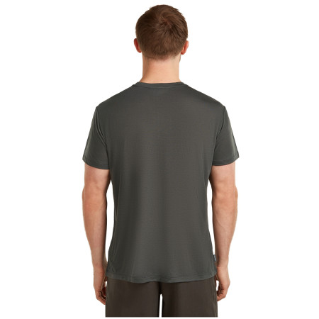 Pánské funkční triko Icebreaker Merino Blend Core SS Tee Single Line Camp
