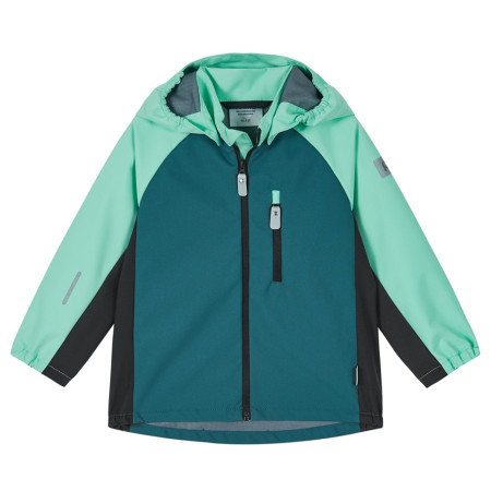 Dětská softshellová bunda Reima Temppu Dark Teal