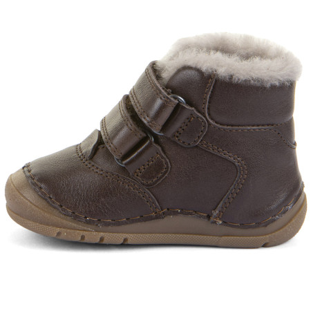 Dětské zimní boty Froddo Paix Up Winter Dark Brown