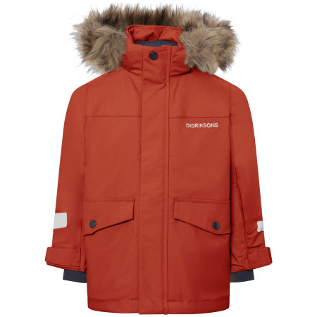 Dětská zimní bunda Didriksons Bjärven Kids Parka 5 Rust