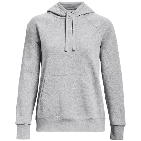 Dámská šedá mikina s kapucí Under Armour Rival Fleece Hoodie