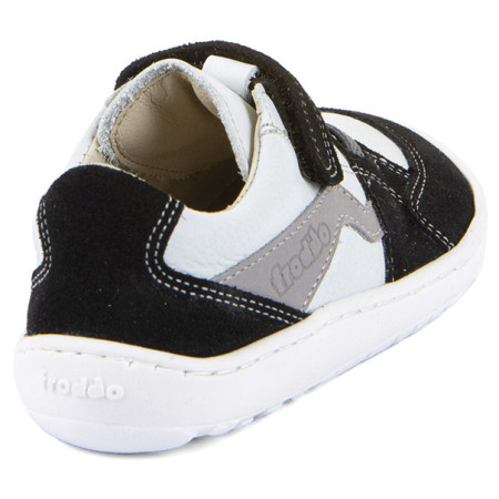 Dětské tenisky Froddo Barefoot river White/Black