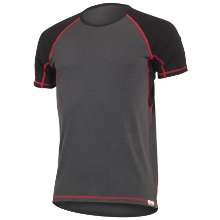 Pánské funkční triko Lasting Oto-červené prošití