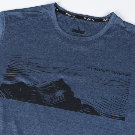 Pánské triko MOOA Merino Lyolite Highlander 150 Short