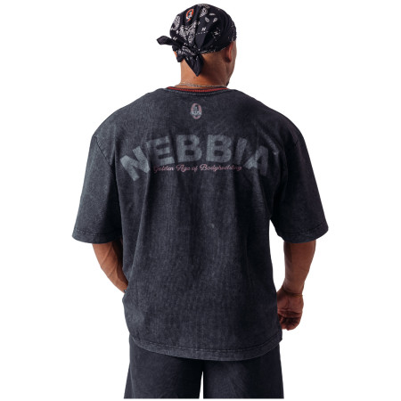 Pánské funkční triko Nebbia NEBBIA x Olympia Heavyweight Cotton T-Shirt