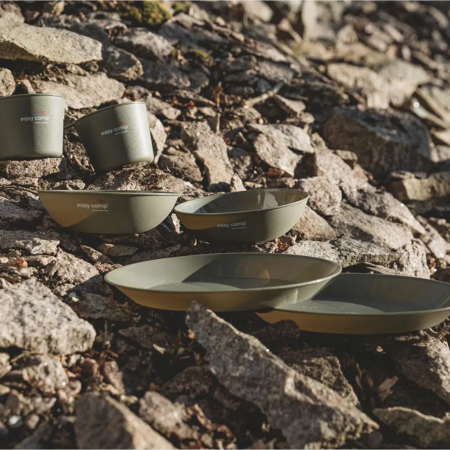 Jídelní sada pro 2 osoby Easy Camp Moss 2 Dine Set